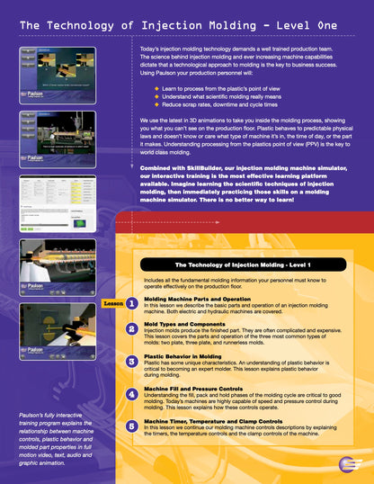 The Technology of Injection Moulding - Level One